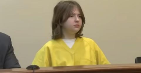 Carly Gregg during her arraginment